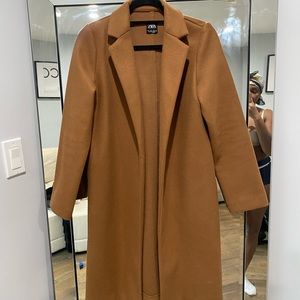 Zara lightweight long coat